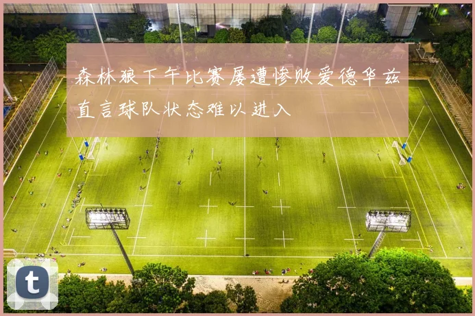 森林狼下午比赛屡遭惨败爱德华兹直言球队状态难以进入